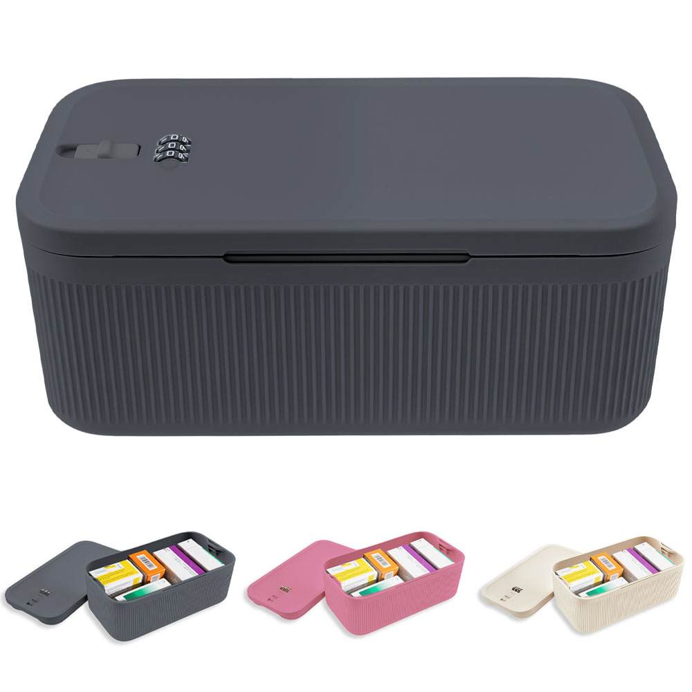 Food Storage Oven Safe - Lockable Storage Box Versatile Safe Small