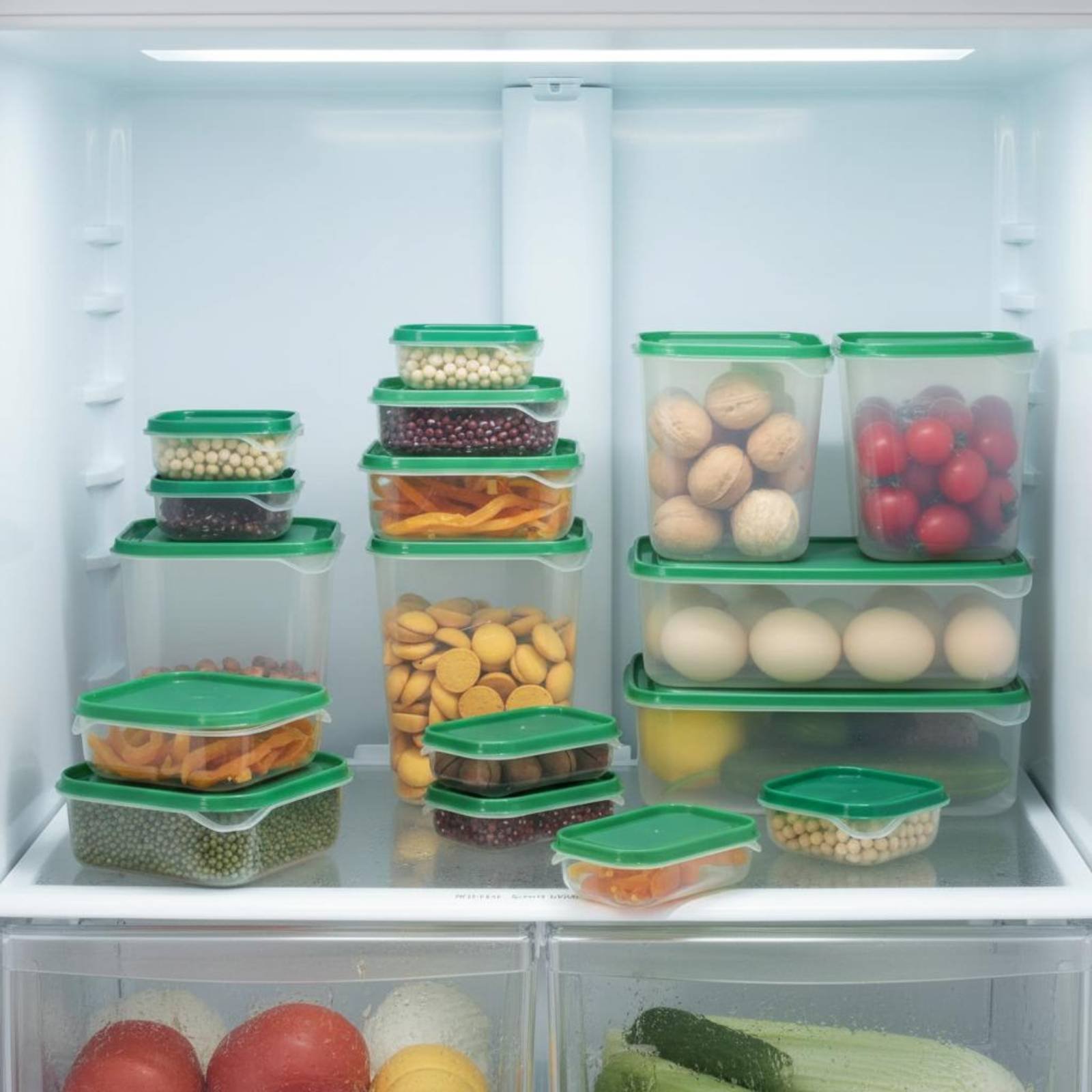17 Pieces Fridge Storage Box S - огляд і ціна Food Storage Containers