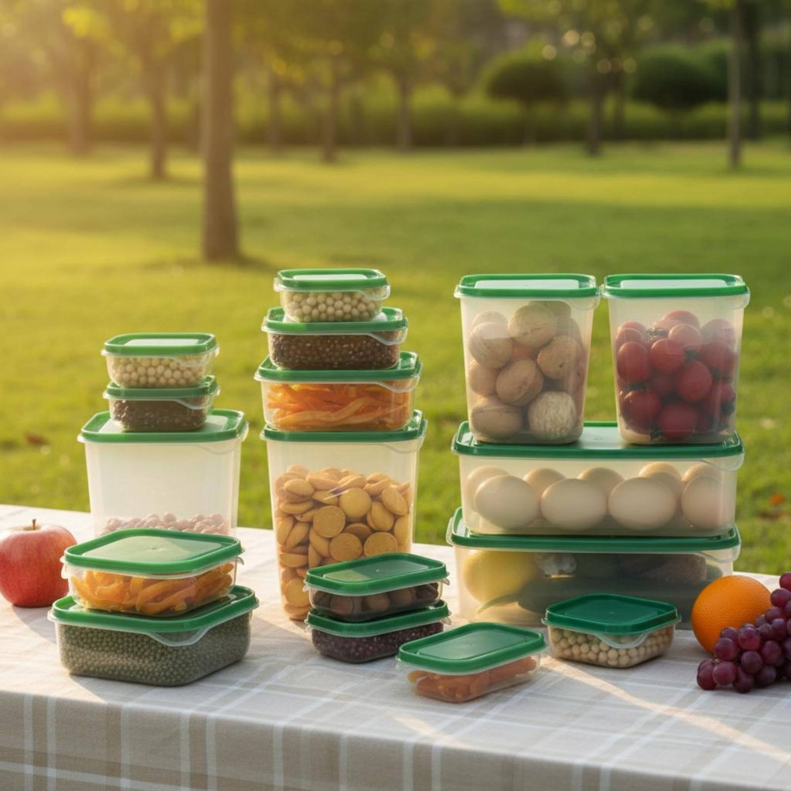 17 Pieces Fridge Storage Box S - огляд і ціна Food Storage Containers