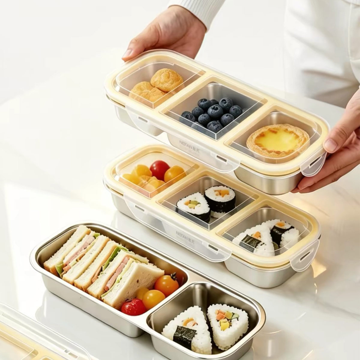 Stainless Steel Food Storage B - огляд і ціна Food Storage Meals