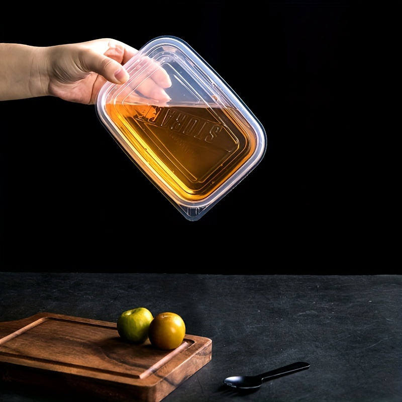 A Set of 6 Transparent Stackab - огляд і ціна Food Storage Meals