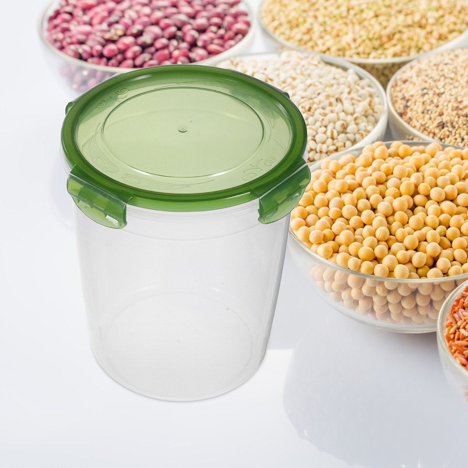 2Pcs Airtight Food Jar PP Plas - огляд і ціна Food Storage Containers