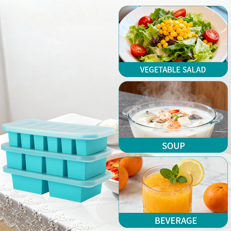 2 or 3-piece Silicone Freezer  - огляд і ціна Food Storage Oven Safe