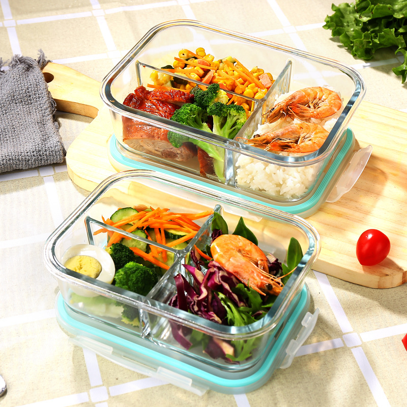 Glass Fresh-Keeping Box high B - огляд і ціна Food Storage Meals