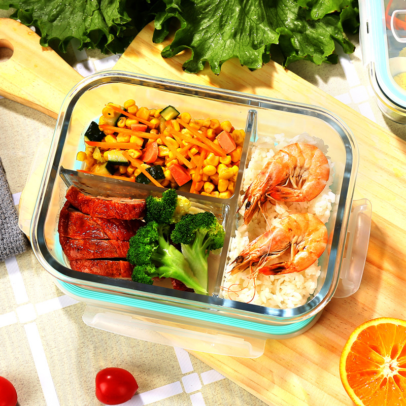 Glass Fresh-Keeping Box high B - огляд і ціна Food Storage Meals