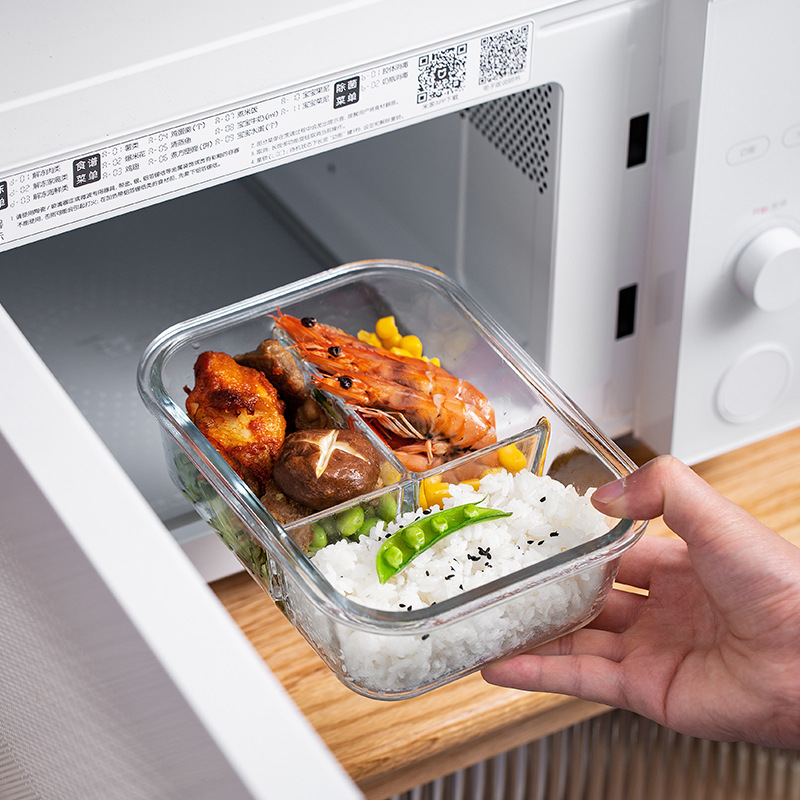 Glass Fresh-Keeping Box high B - огляд і ціна Food Storage Meals