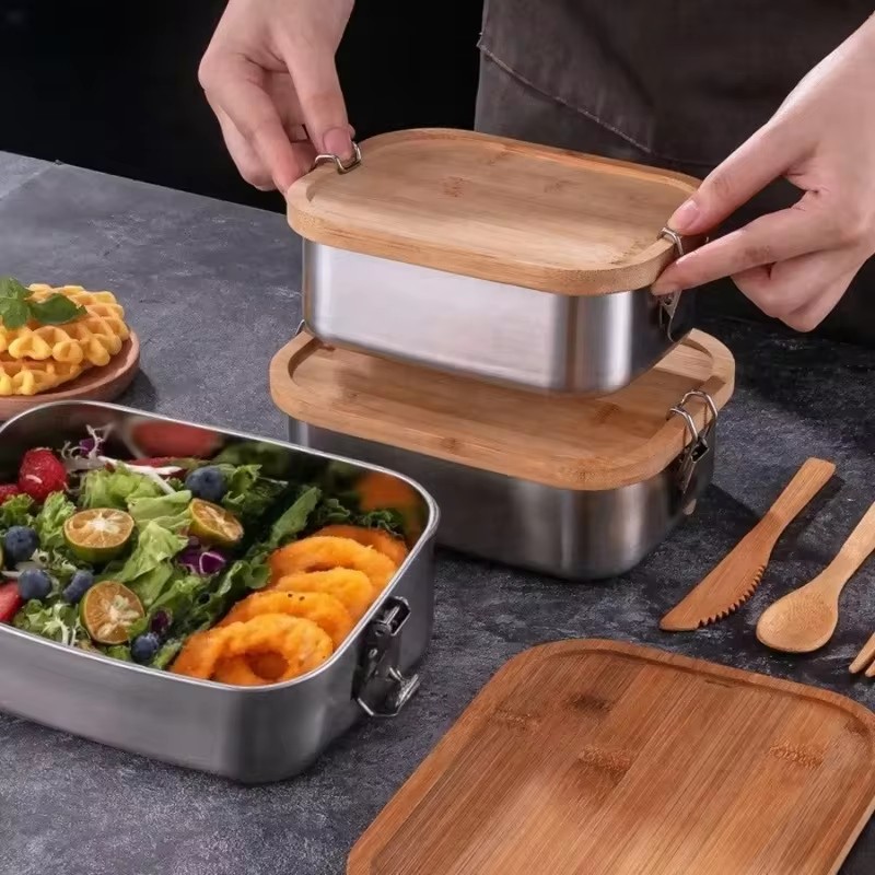 Durable 304 Stainless Steel Lu - огляд і ціна Food Storage Meals