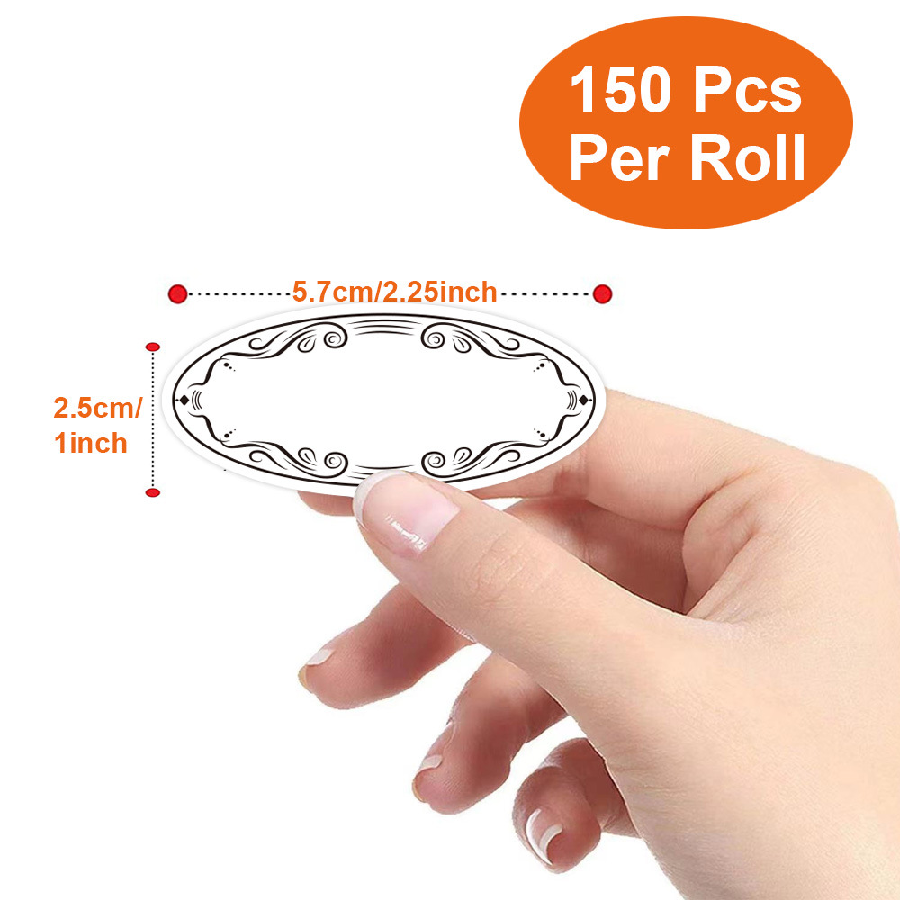 150Pcs Oval Canning Labels for - огляд і ціна Food Storage Labels