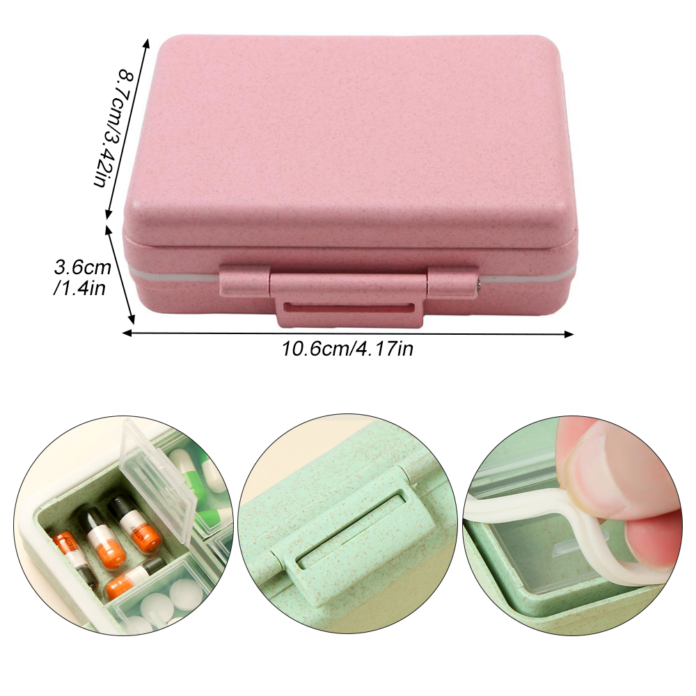 9 Compartments Travel Pill Org - огляд і ціна Food Storage With Dividers
