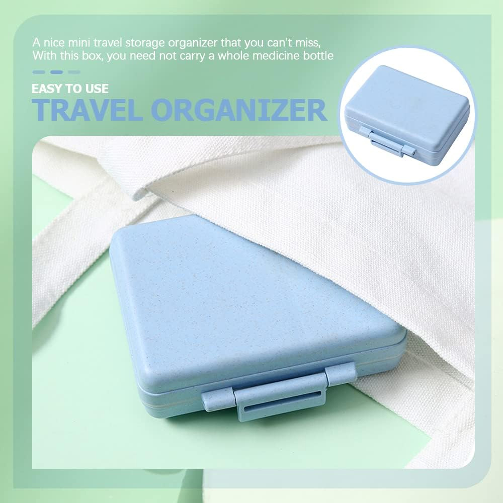 9 Compartments Travel Pill Org - огляд і ціна Food Storage With Dividers